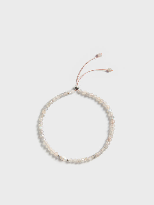 Labradorit & Perle Armband
